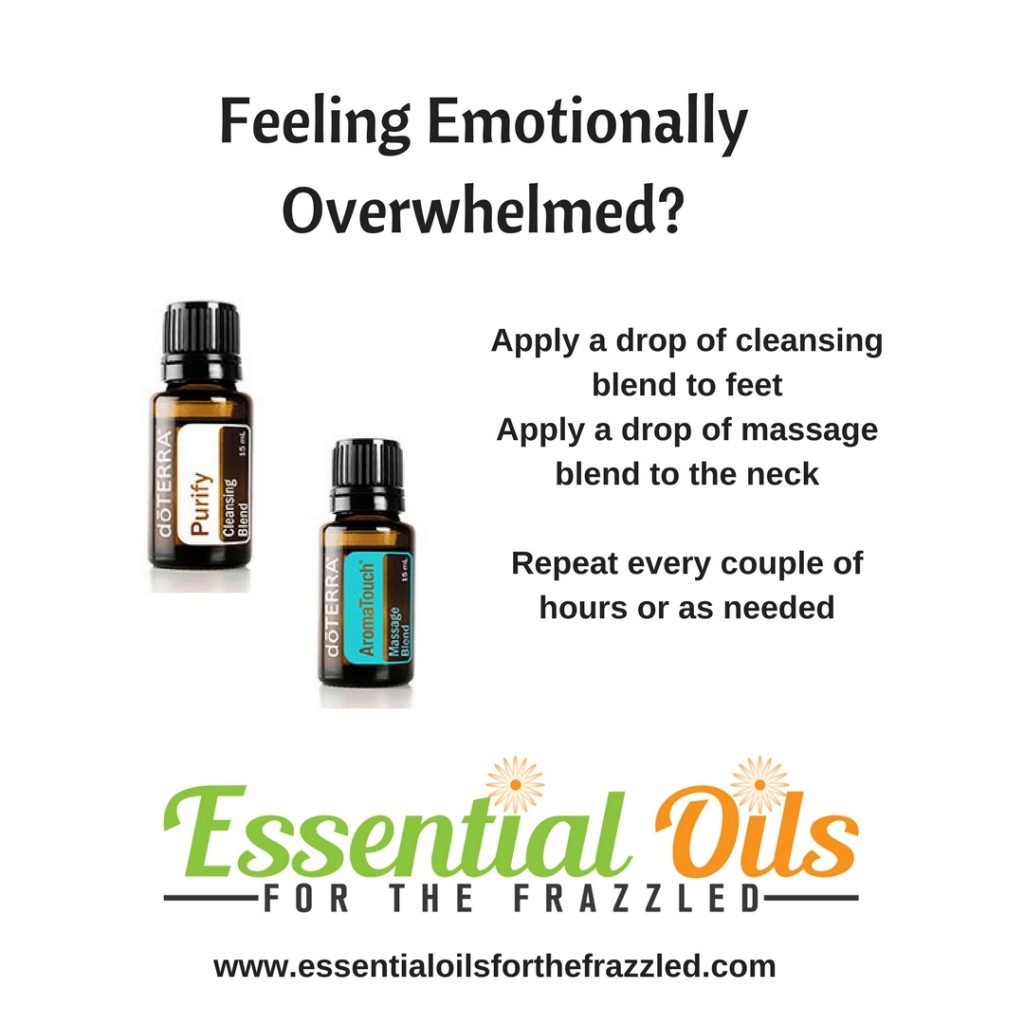Feeling Emotionally Overwhelmed - there's an oil for that!